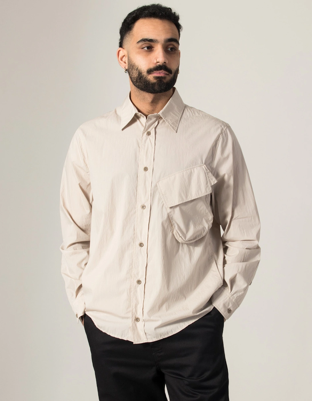 Piece Dyed Pocket Shirt