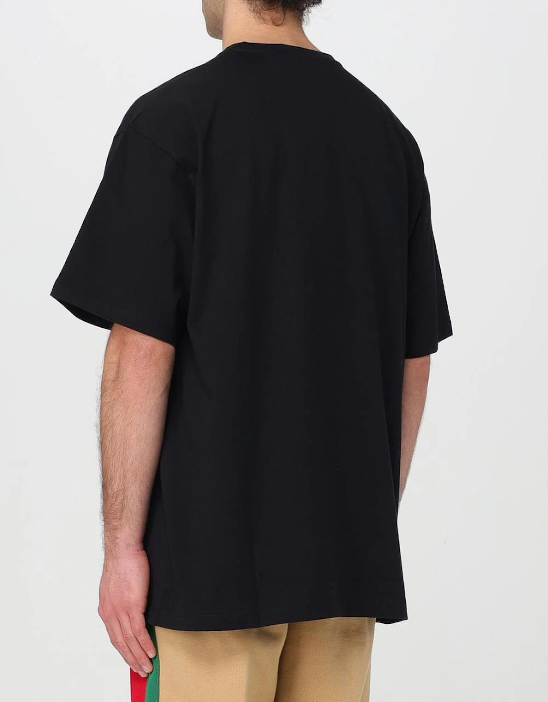 Gucci Interlocking 'G' Print Oversized T-Shirt in Black