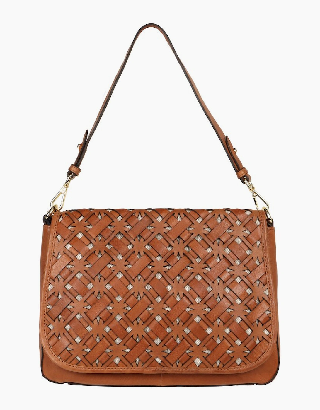 Caserta Woven Shoulder Bag