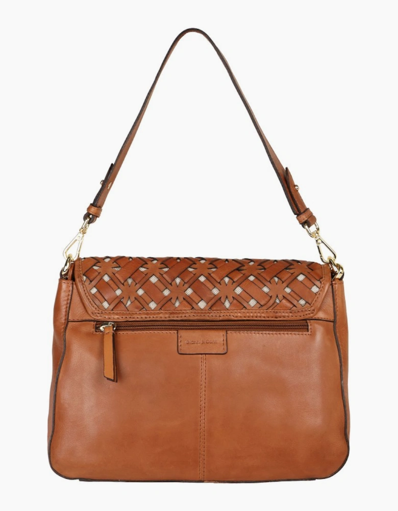 Caserta Woven Shoulder Bag