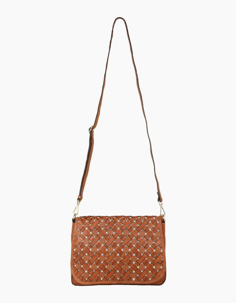 Caserta Woven Shoulder Bag