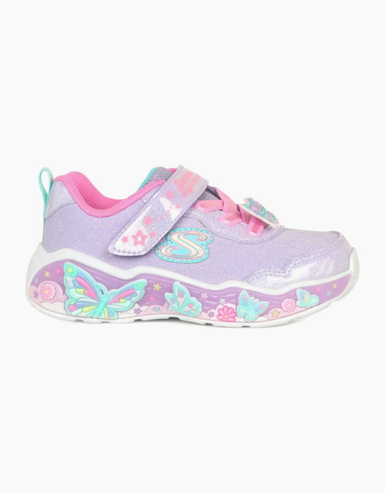 Lil Butterfly Bliss Lights Infant Trainers