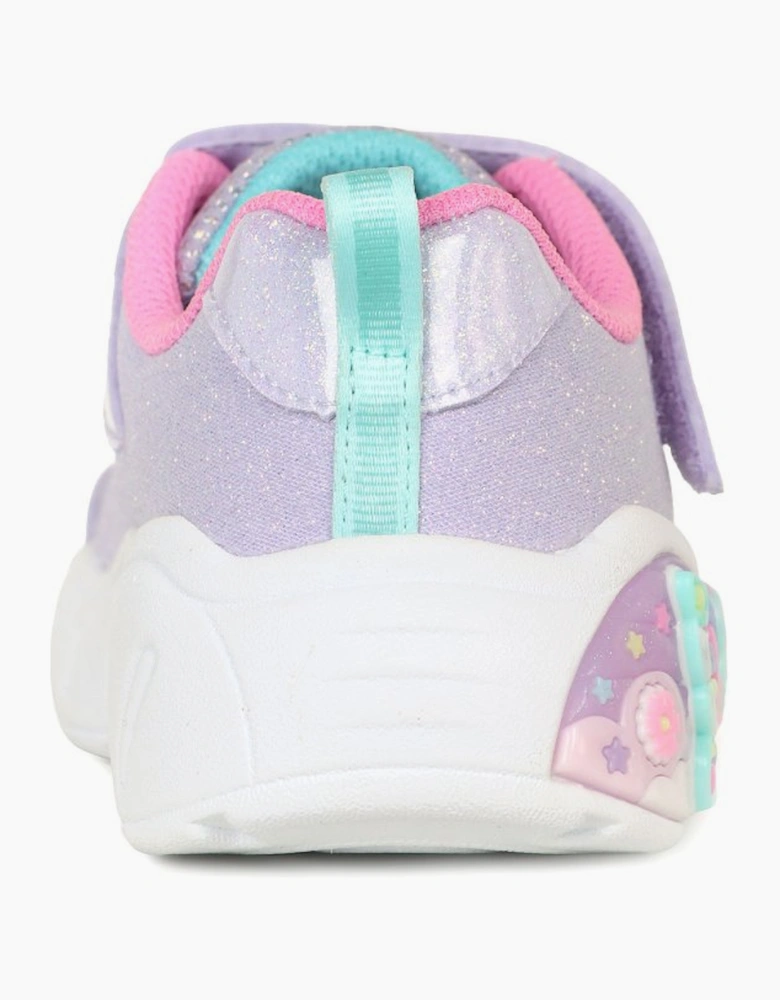 Lil Butterfly Bliss Lights Infant Trainers