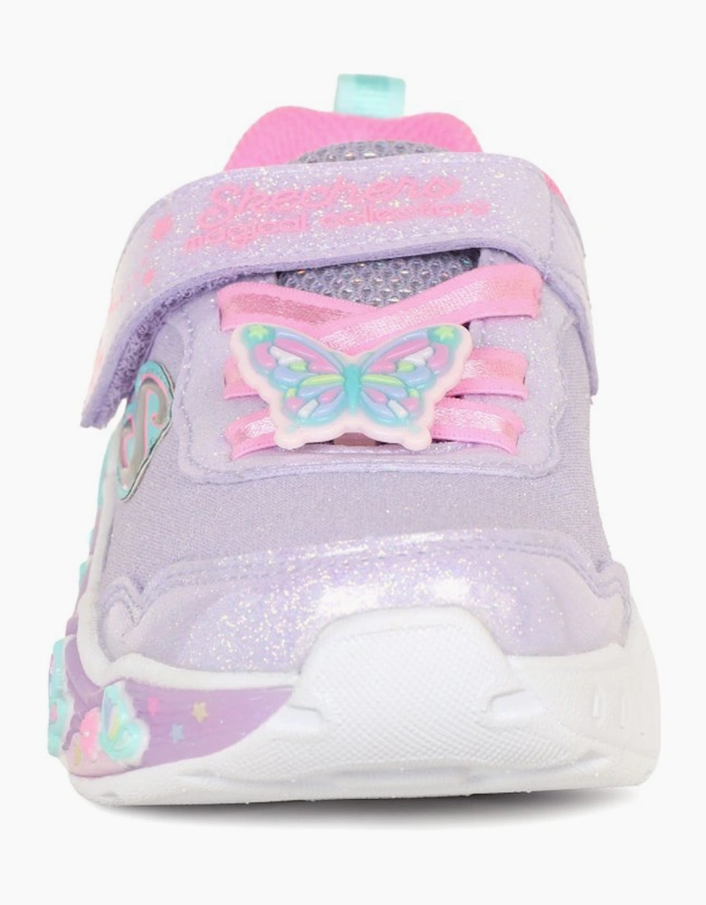 Lil Butterfly Bliss Lights Infant Trainers