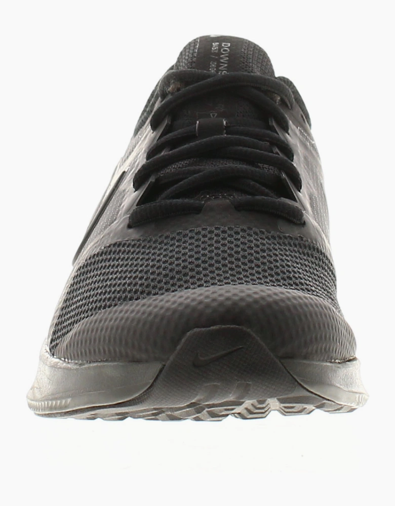 Nike Older Boys Trainers Downshifter Lace Up black dk smoke grey UK Size