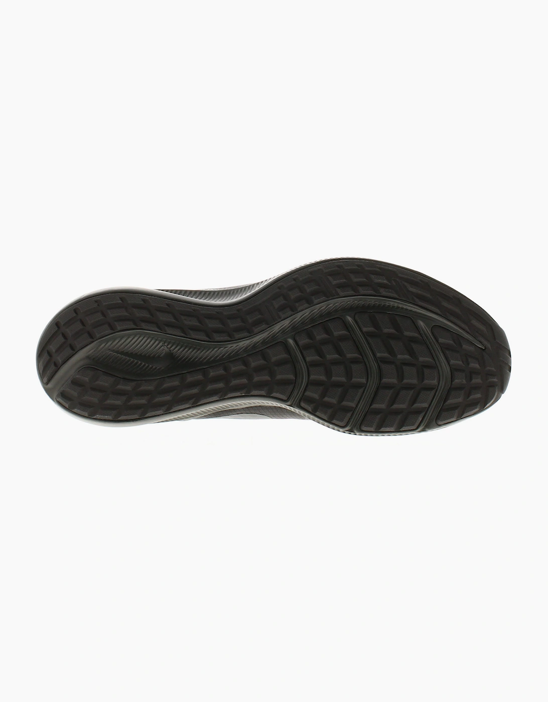 Nike Older Boys Trainers Downshifter Lace Up black dk smoke grey UK Size
