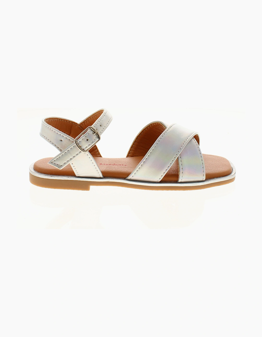 Princess Stardust Girls Sandals Younger Girls Sasha silver UK Size