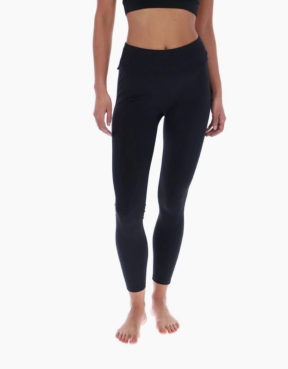 Ted Baker Women's Black Agnes Tbwls263 Polyester Sports Leggings  10 S
