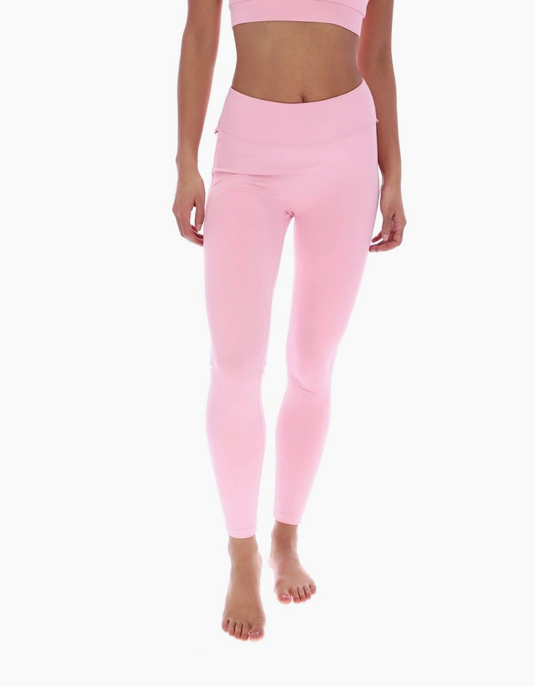 Ted Baker Women's Pink Agnes Tbwls263 Polyester Sports Leggings  L