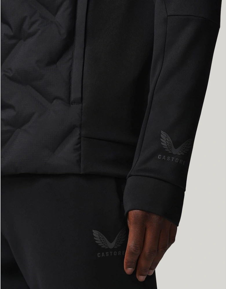 Castore Hybrid Jacket Men's Black Activewear Jackets