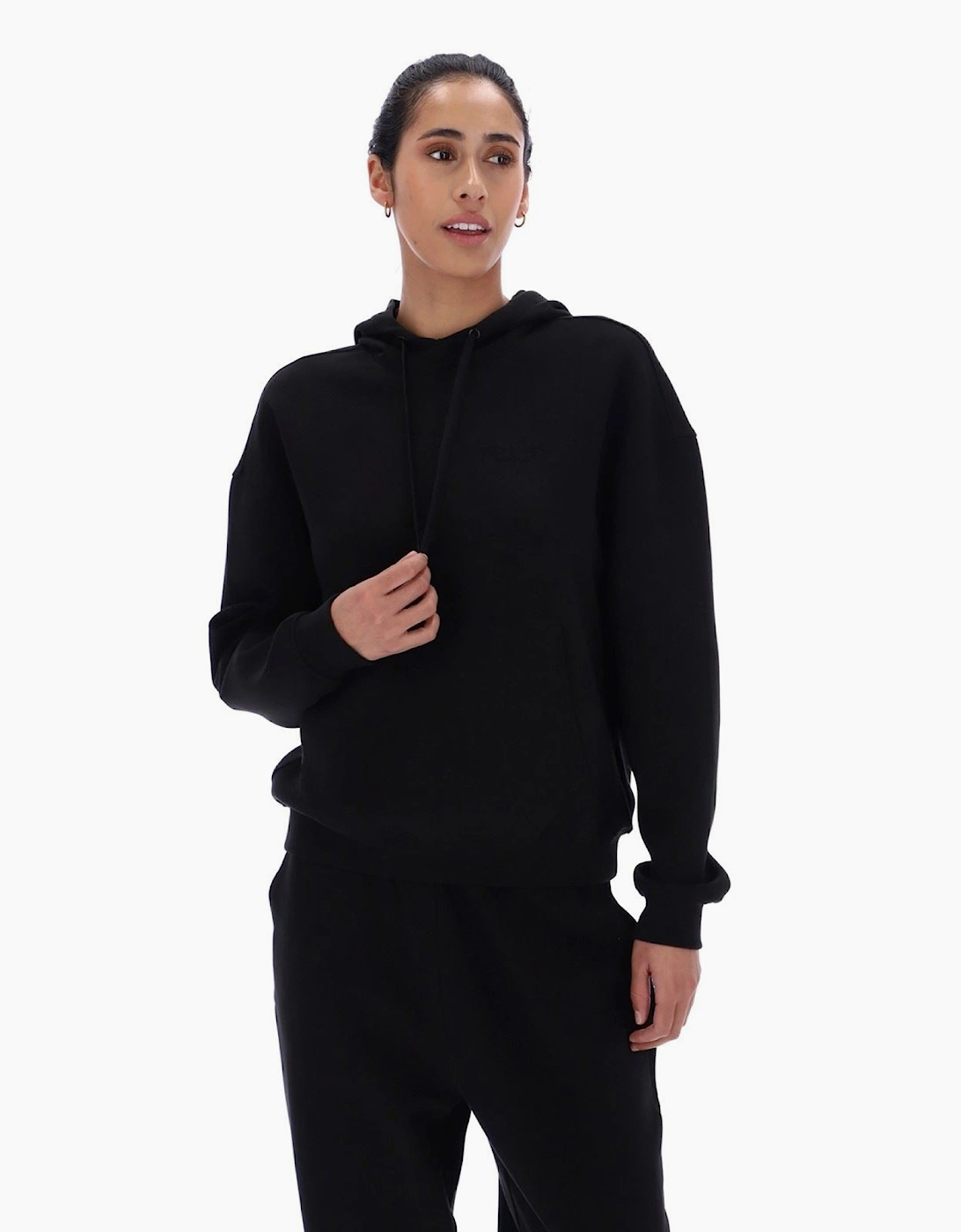 Ted Baker Women's Black Heidi Tbwhss2632 Polyester Hooded Sweatshirt 12 M