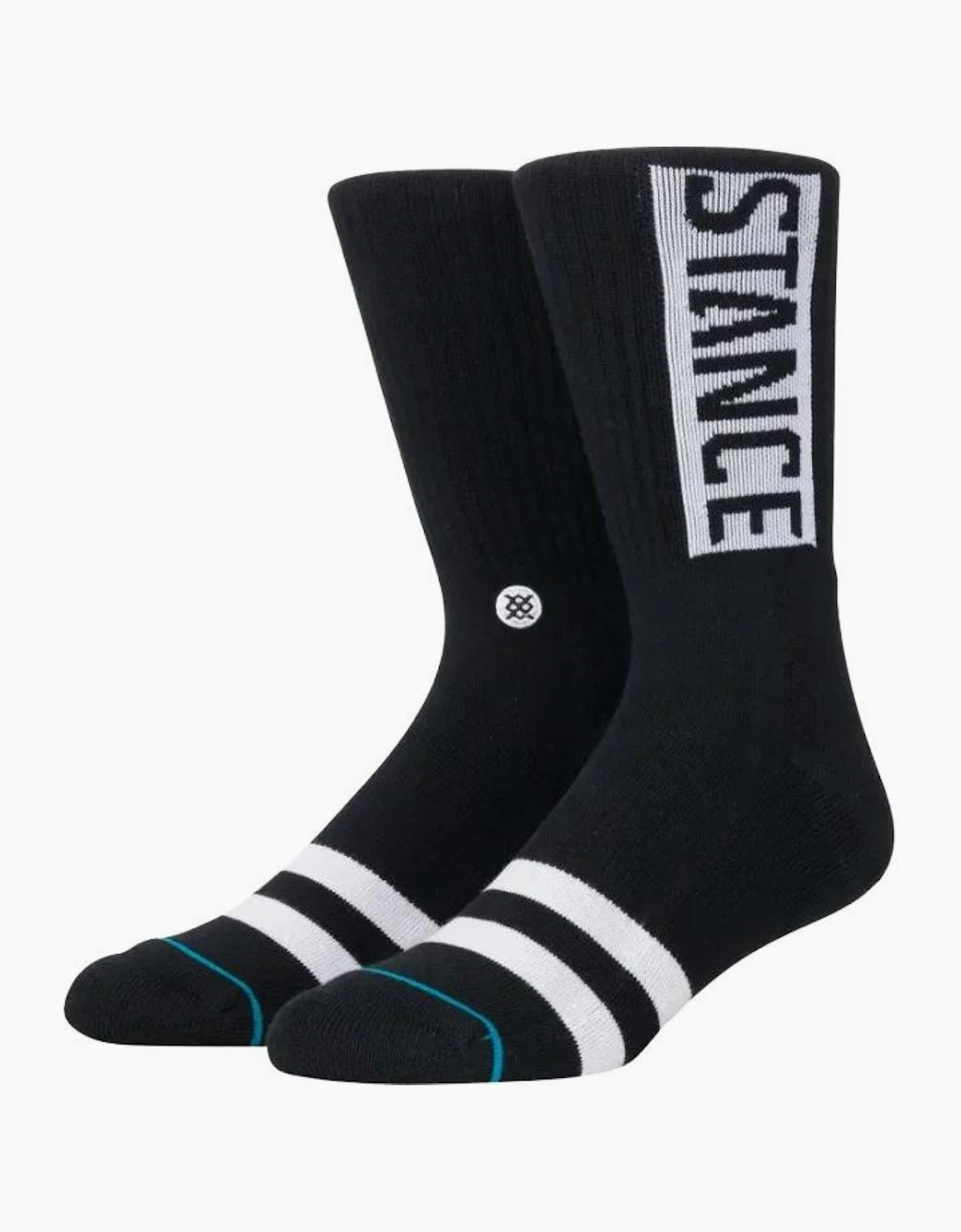Stance Men's Black Og Crew Socks  13.5/14/14.5/15/15.5/16/13 Xl