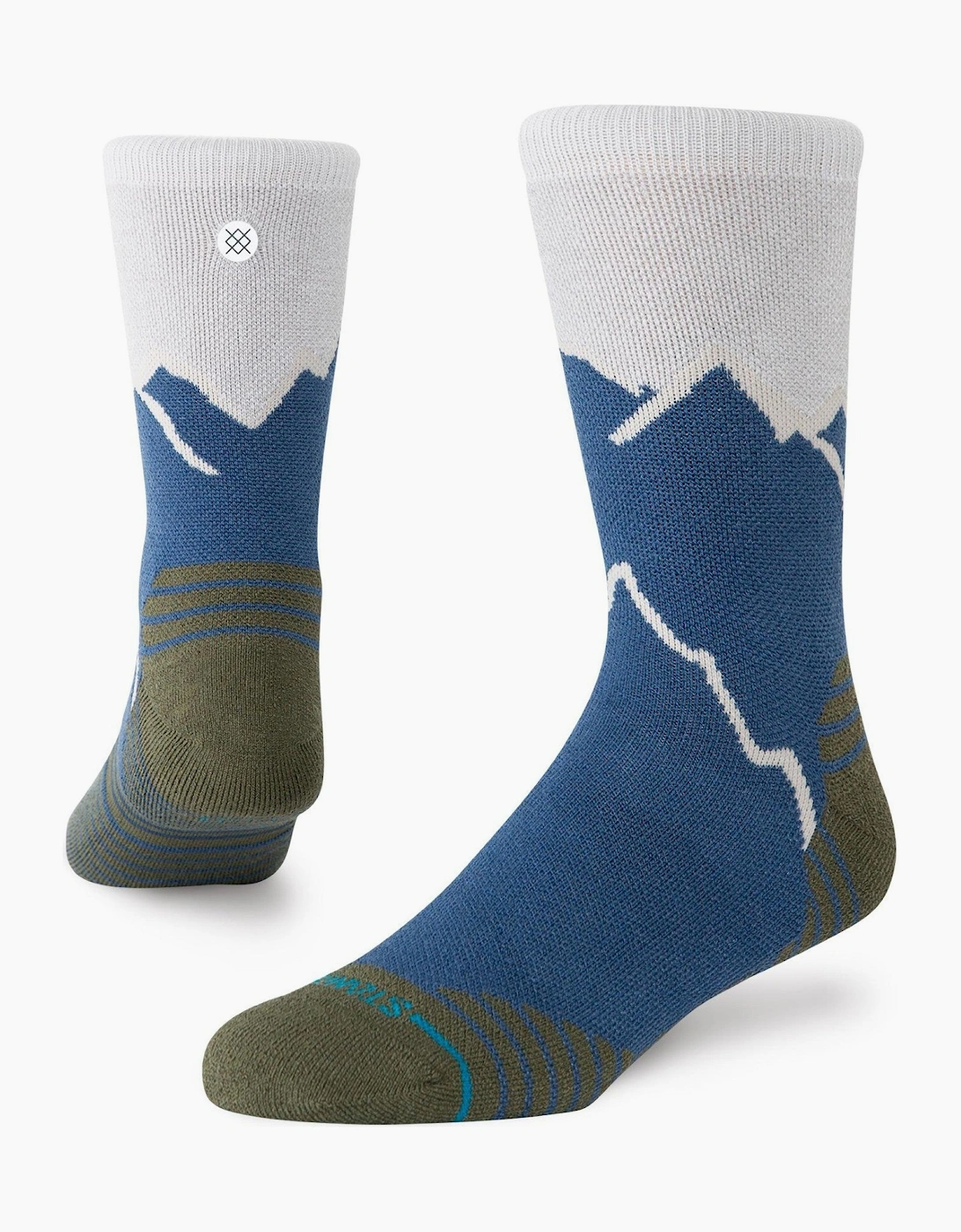 Stance Peaking Hike Crew Walking Socks, 2 of 1