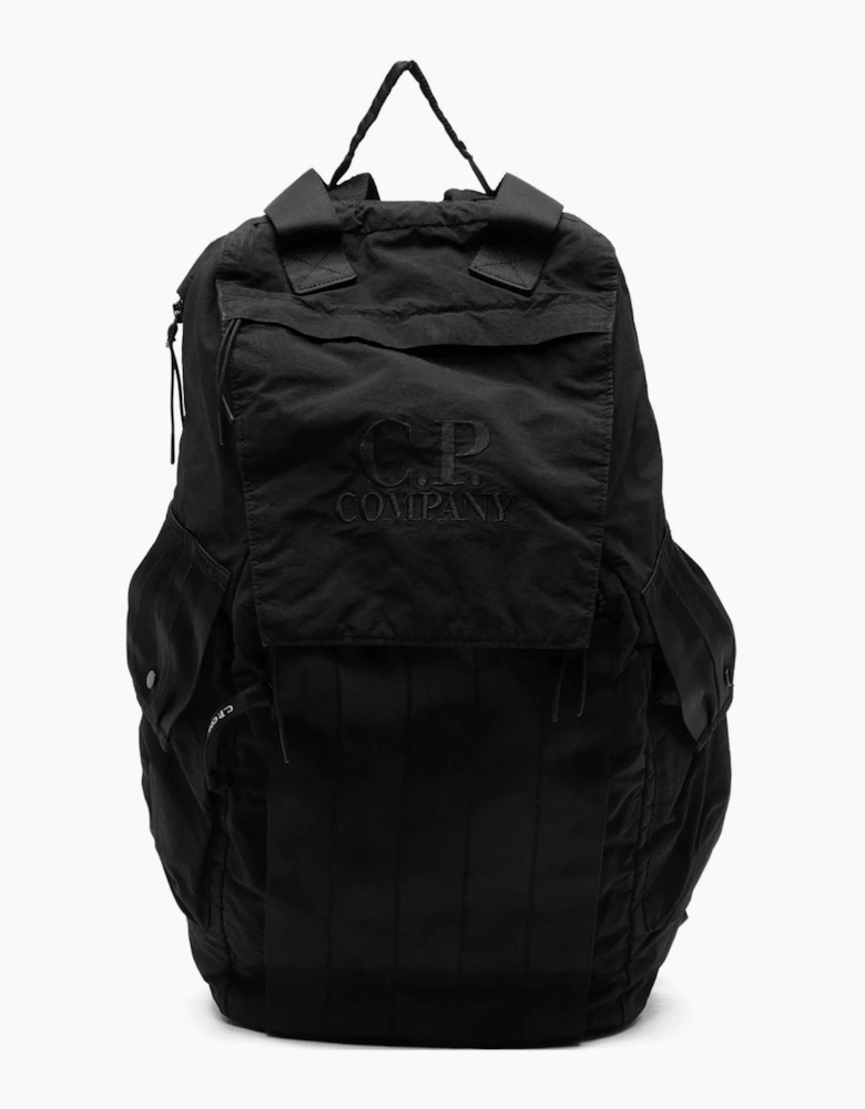 Branded Backpack Black