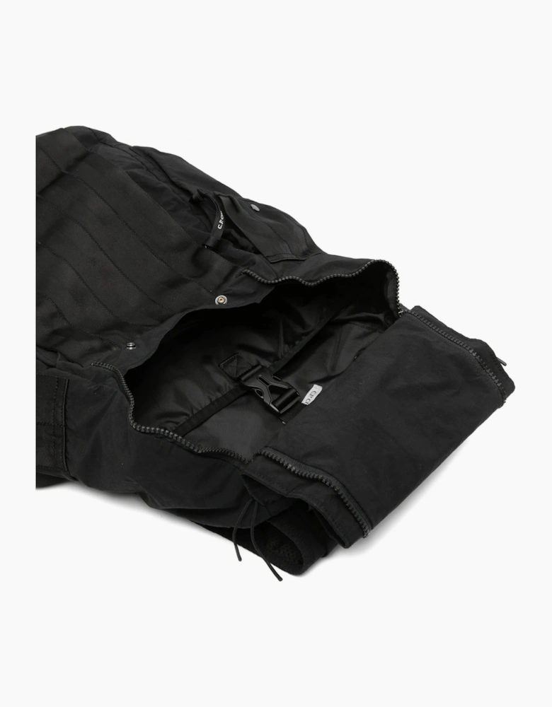 Branded Backpack Black