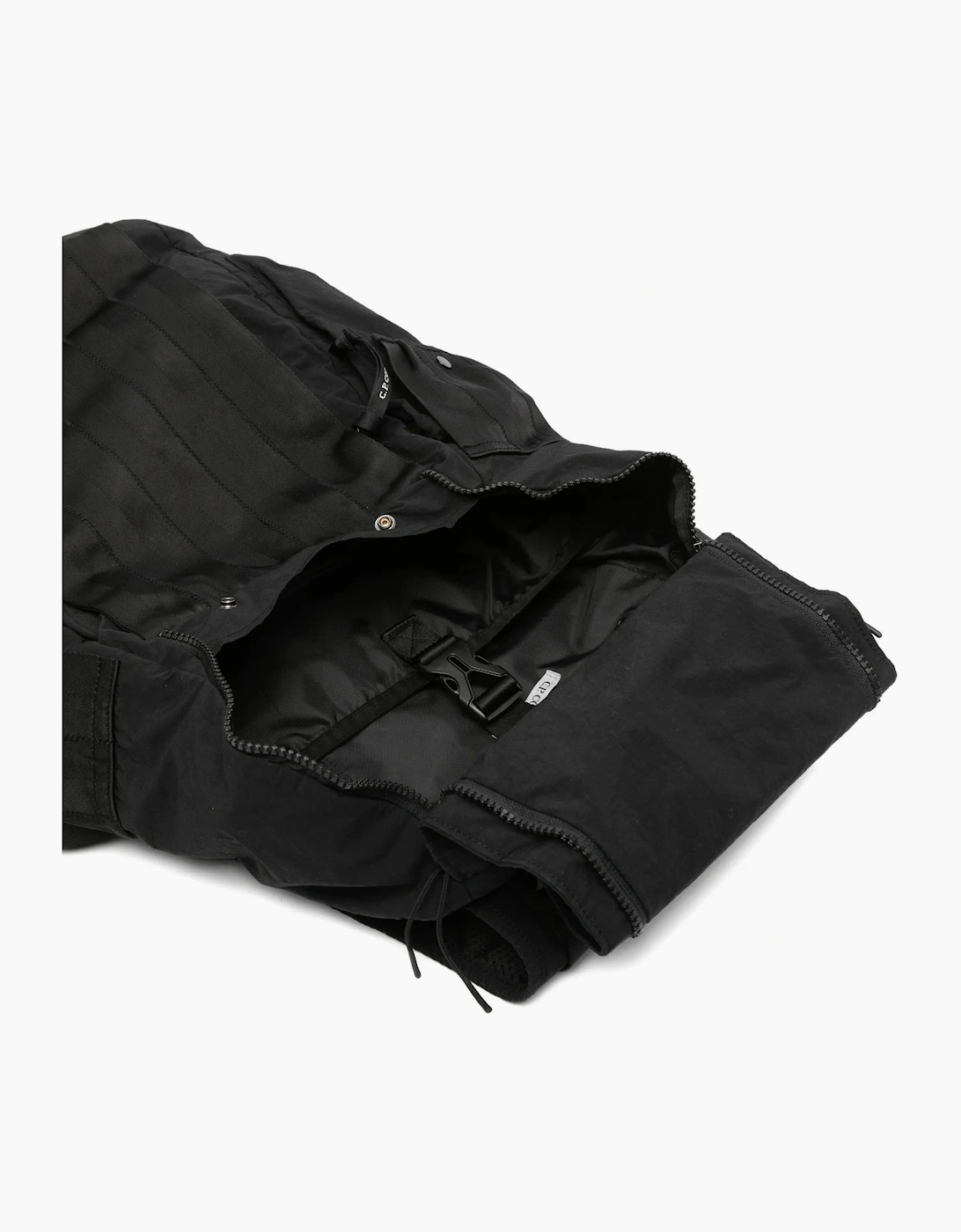 Branded Backpack Black