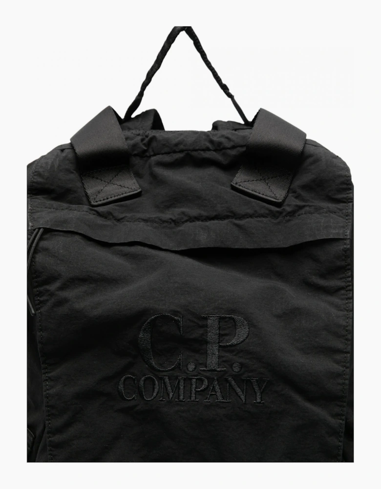 Branded Backpack Black
