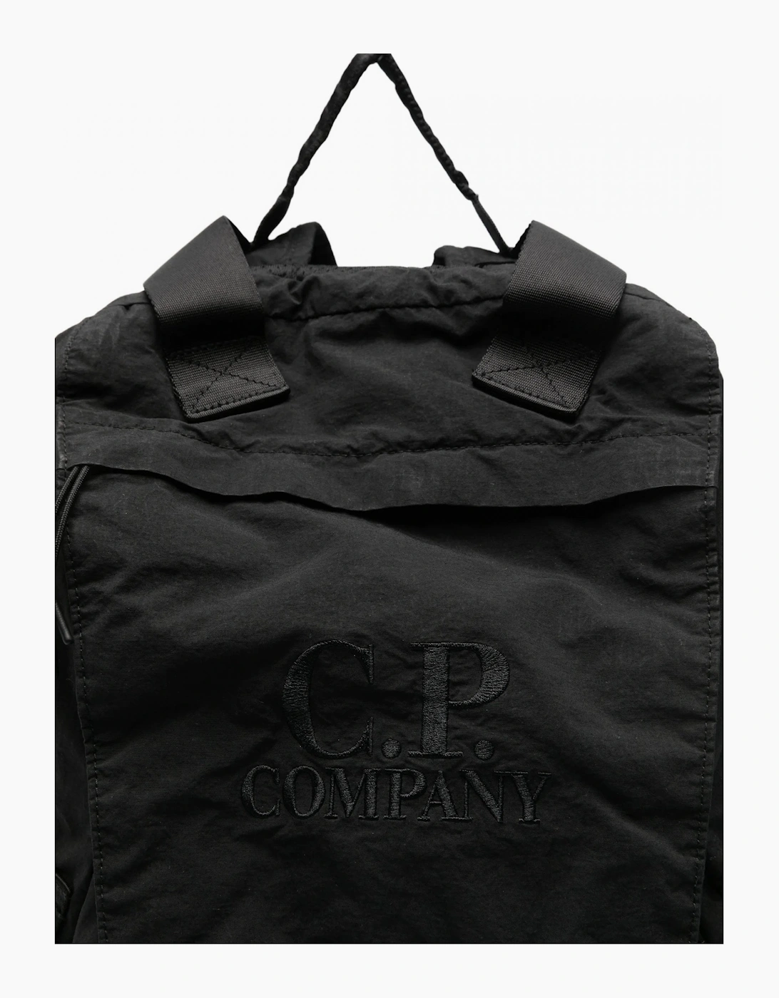 Branded Backpack Black
