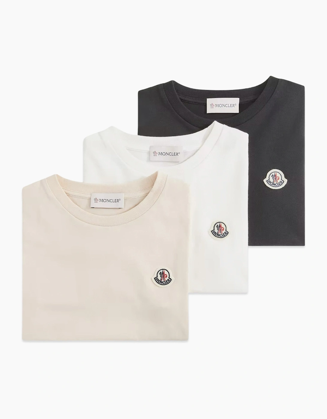 Kids 3 Pack T-Shirts Multicolour, 5 of 4