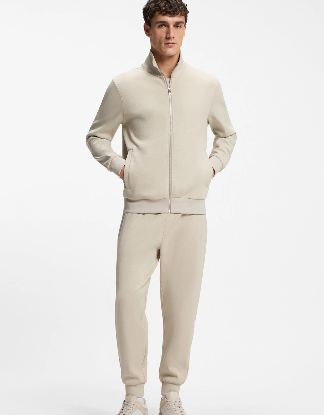 H Lamont 101 Joggers Beige