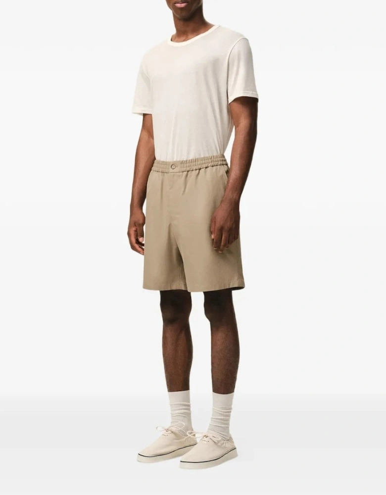Elasticated ADC Shorts Beige