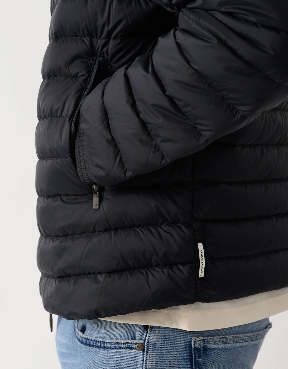Armani Exchange Mens Down Jacket XM001577-AF16927 - Deep Navy UB101