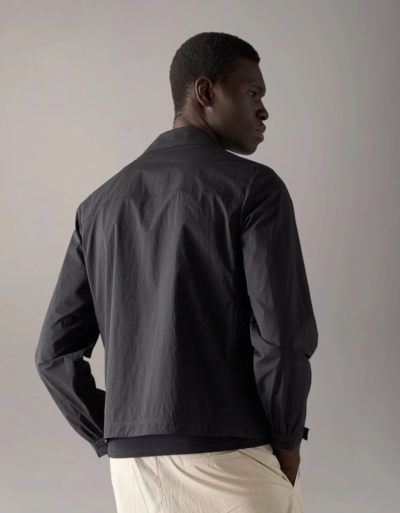 Moose Knuckles Topflight Mens Overshirt - Black 292
