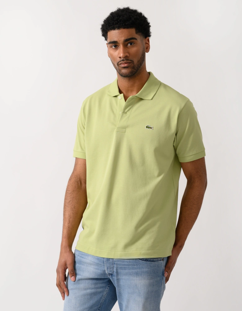 Lacoste Classic Fit L.12.12 Mens Short Sleeve Polo Shirt - Birch UYB