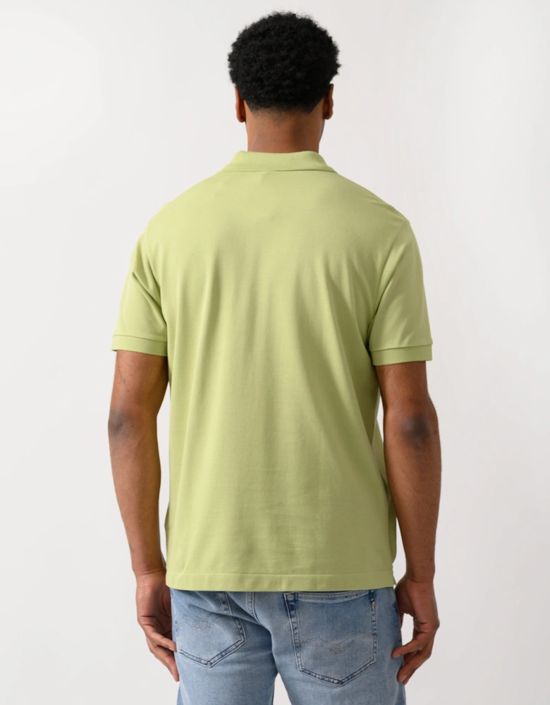 Lacoste Classic Fit L.12.12 Mens Short Sleeve Polo Shirt - Birch UYB