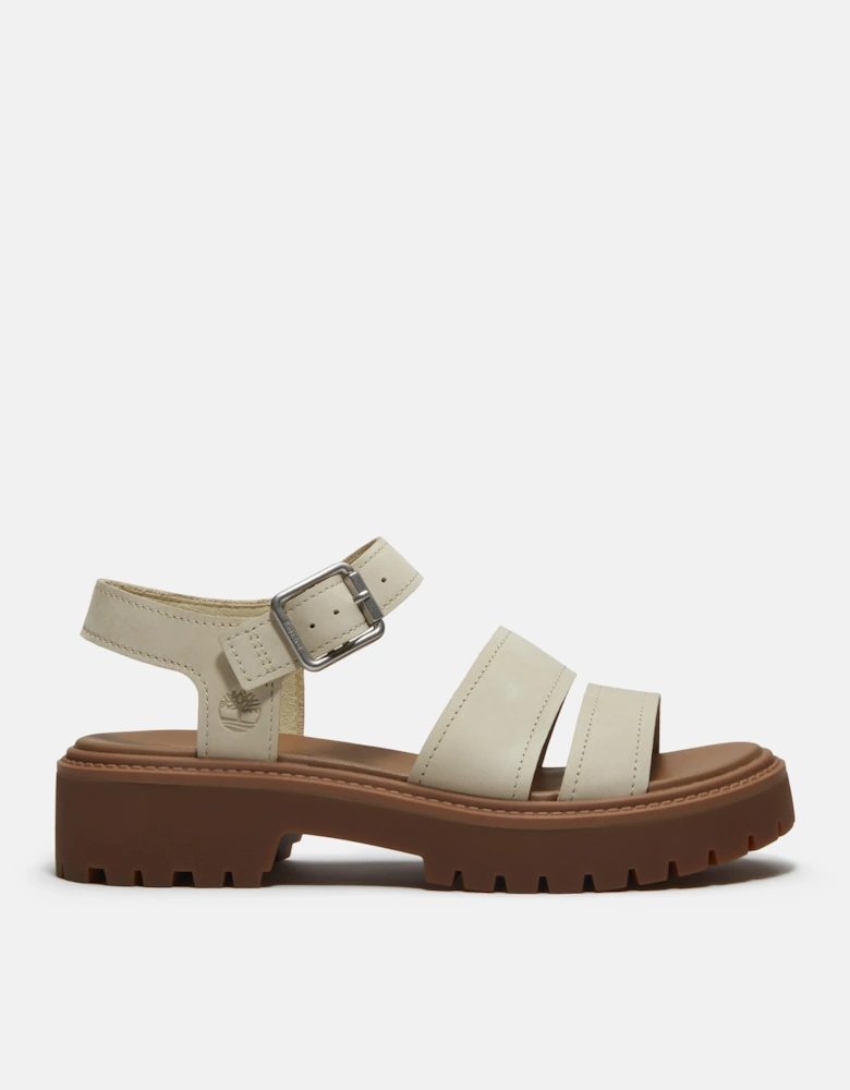 Timberland Stone Street Backstrap Nubuck Womens Sandals - Light Beige