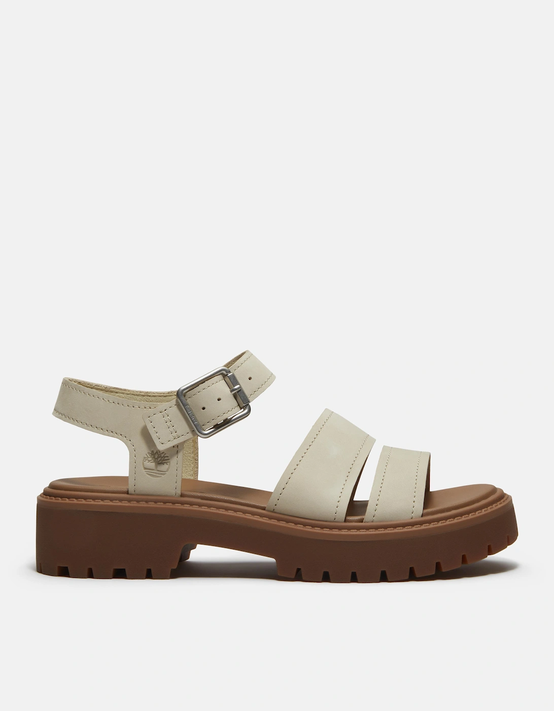 Timberland Stone Street Backstrap Nubuck Womens Sandals - Light Beige