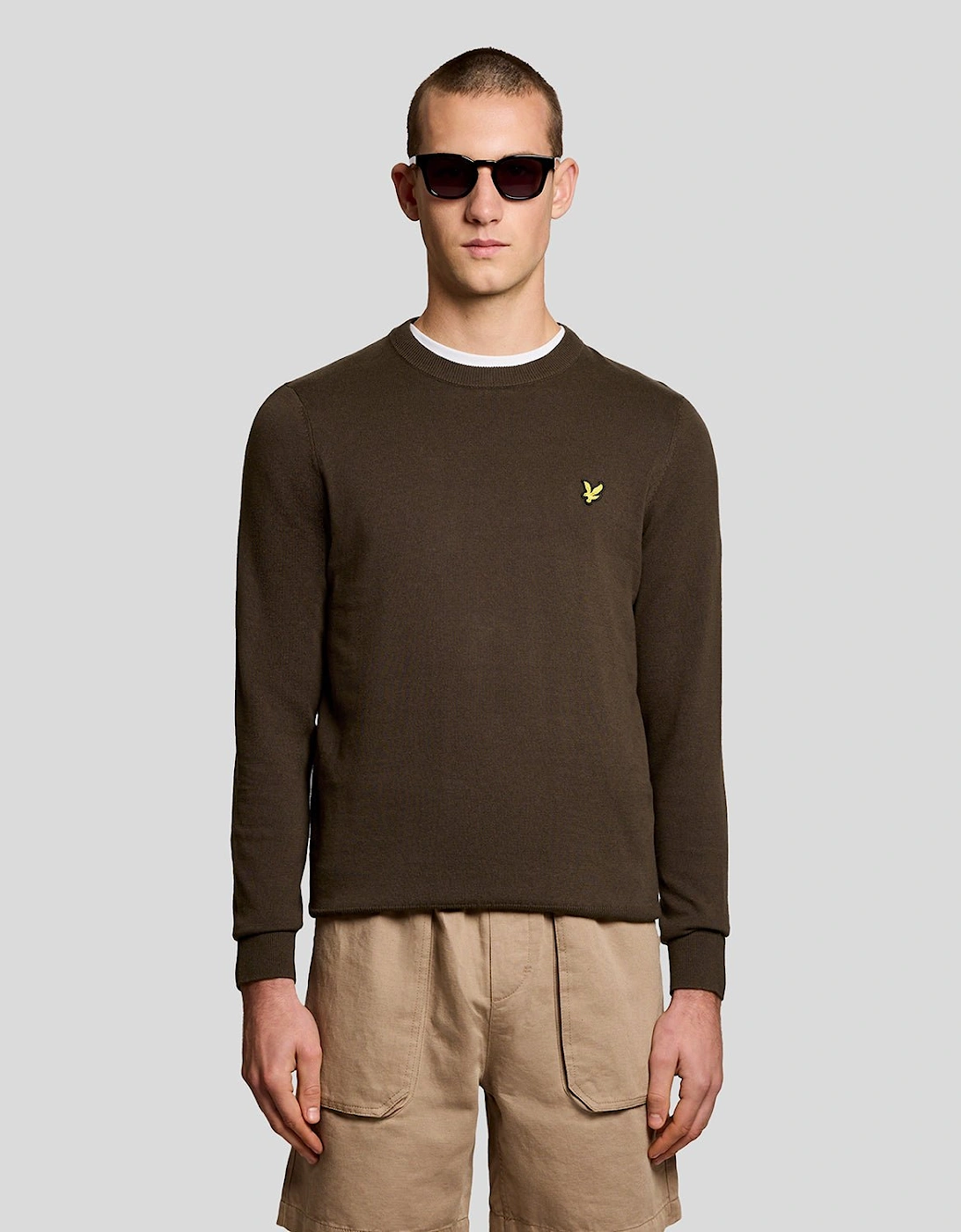 Cotton Crew Neck Jumper, 7 of 6