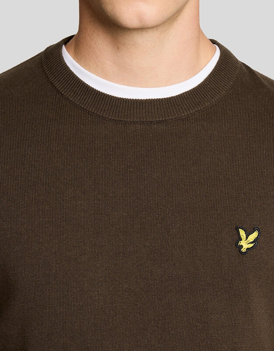 Cotton Crew Neck Jumper