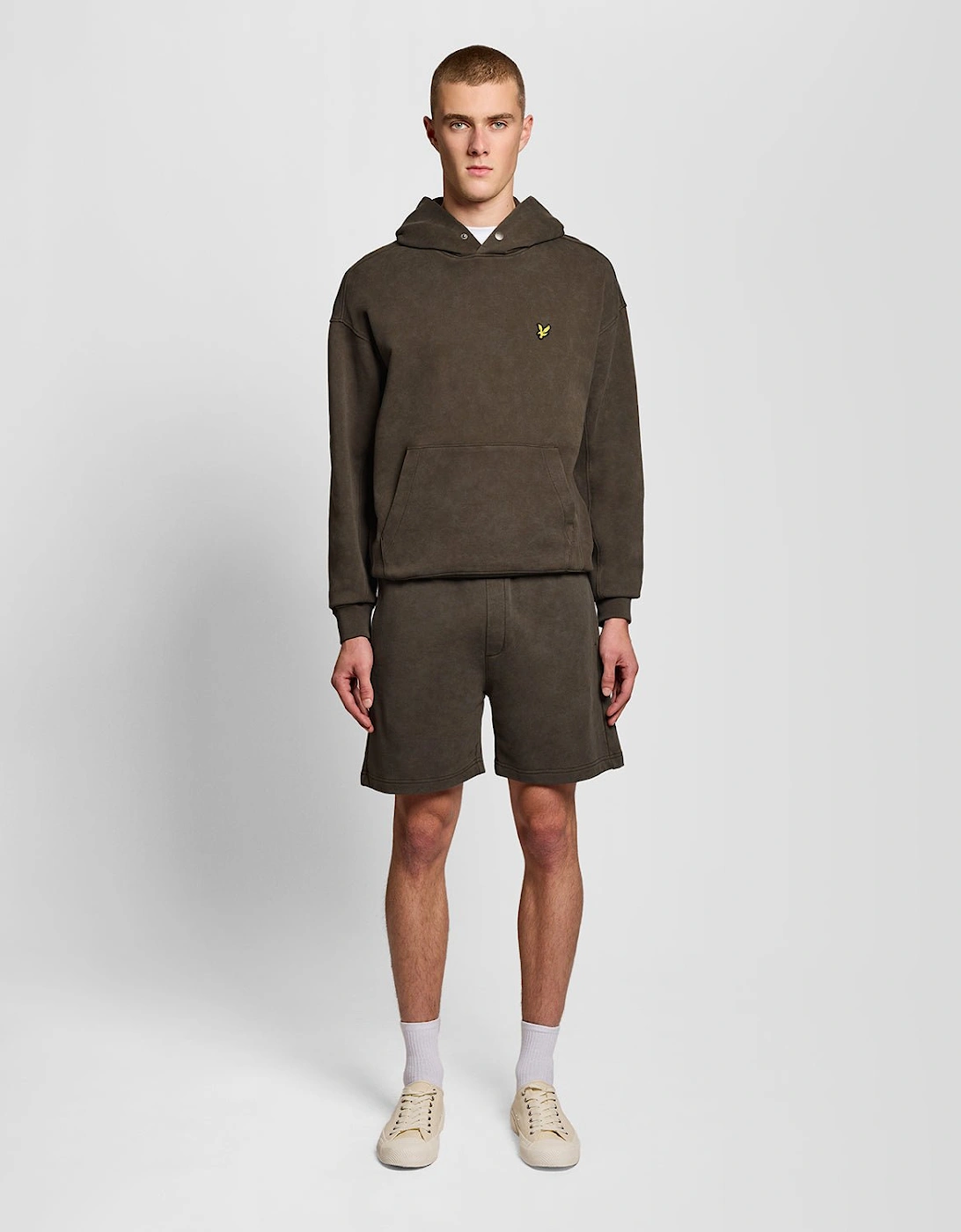 Heavy Wash Cotton Hoodie