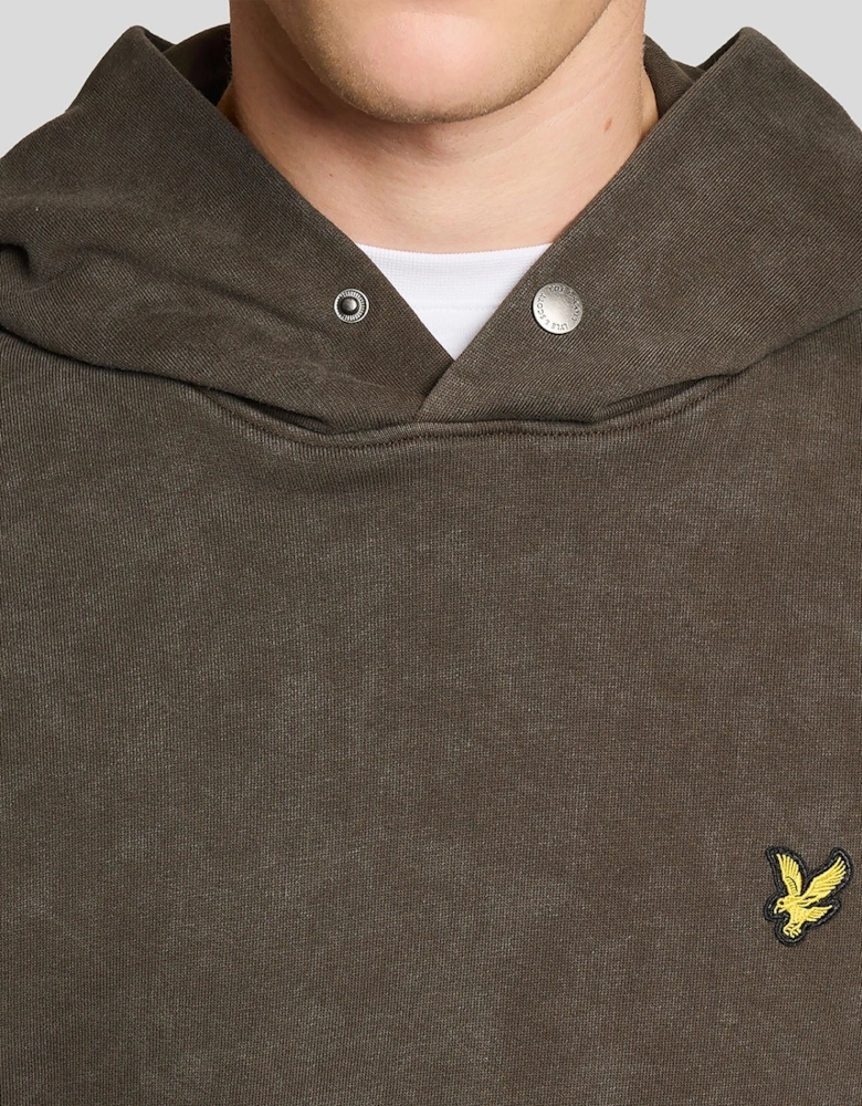 Heavy Wash Cotton Hoodie