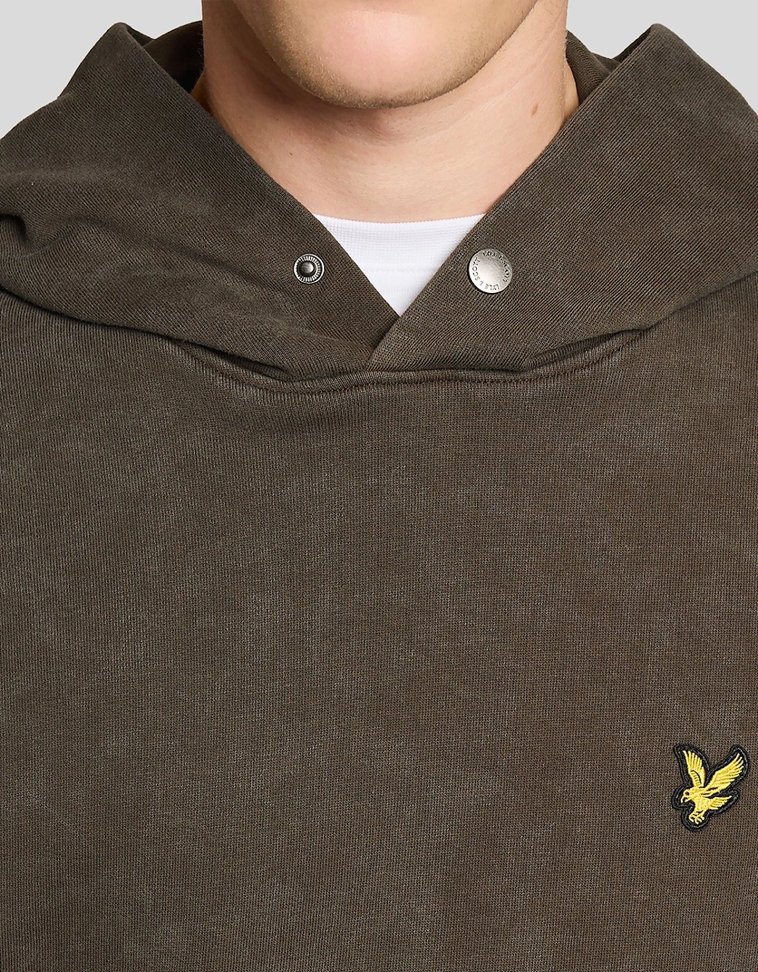 Heavy Wash Cotton Hoodie