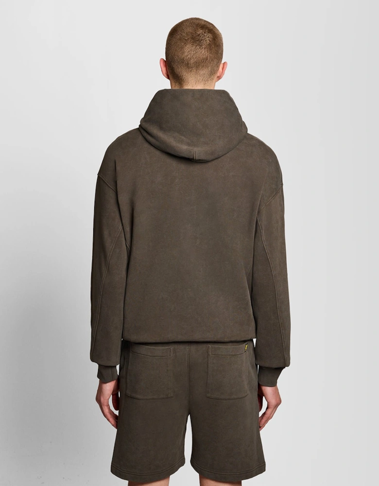 Heavy Wash Cotton Hoodie