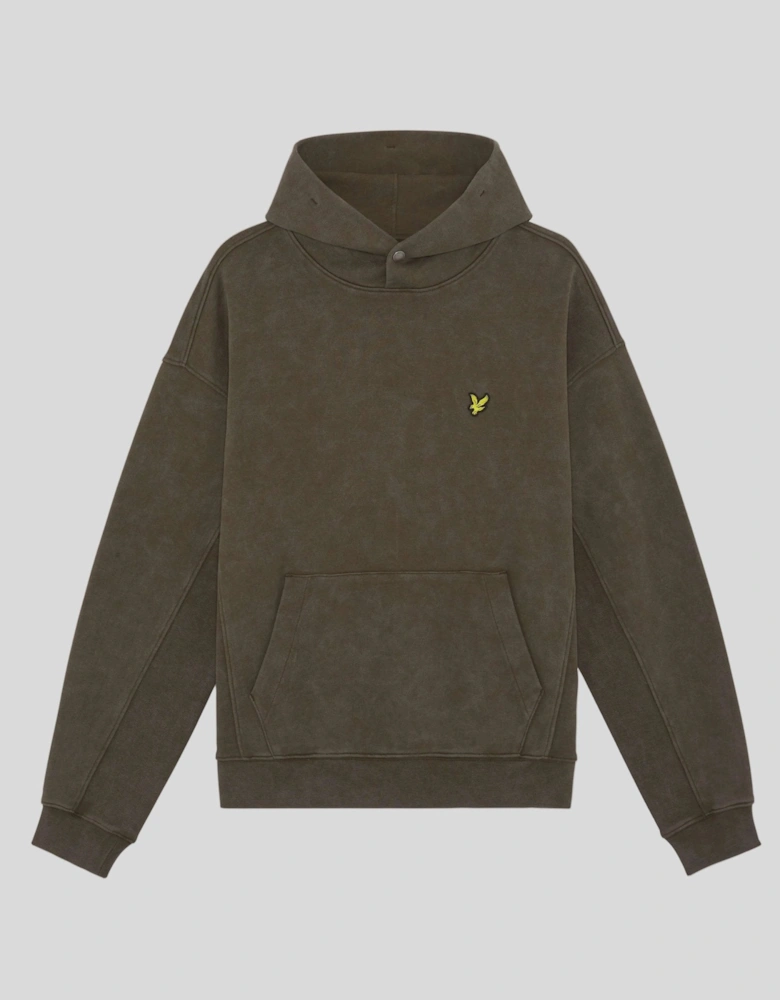 Heavy Wash Cotton Hoodie