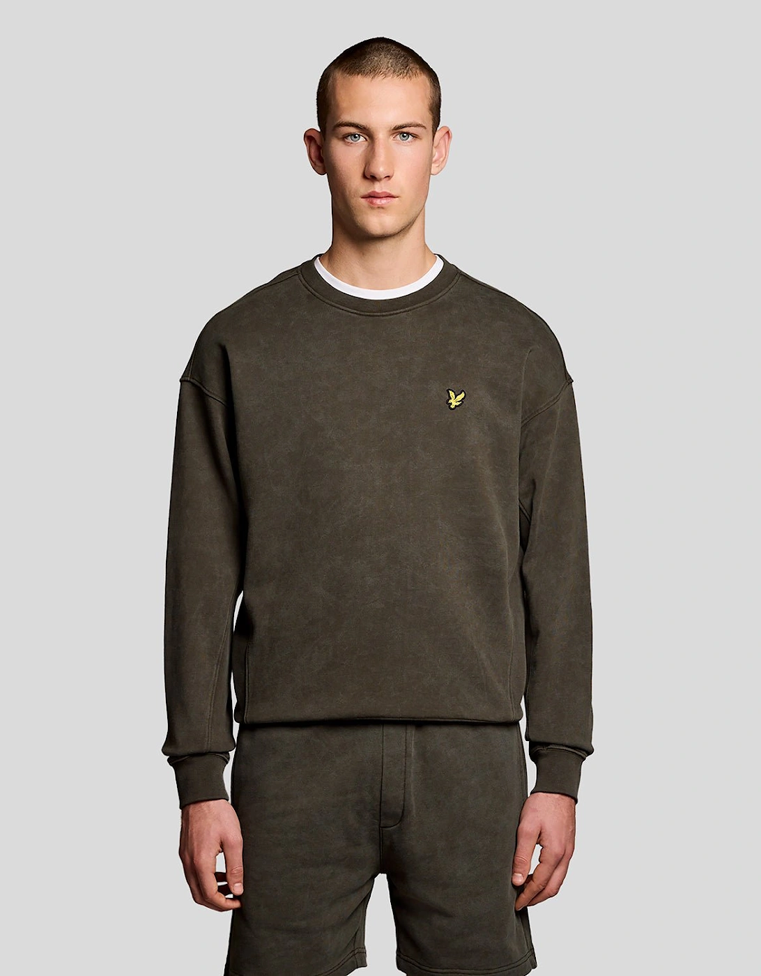 Heavy Wash Cotton Sweatshirt, 7 of 6