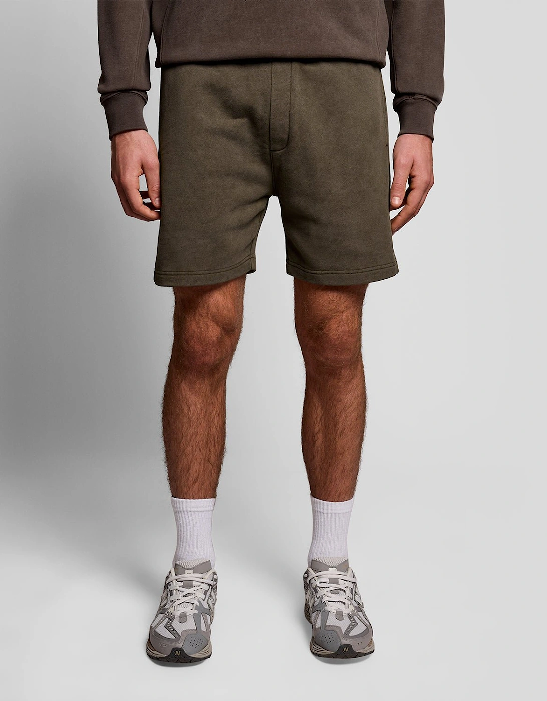 Heavy Wash Cotton Sweat Shorts
