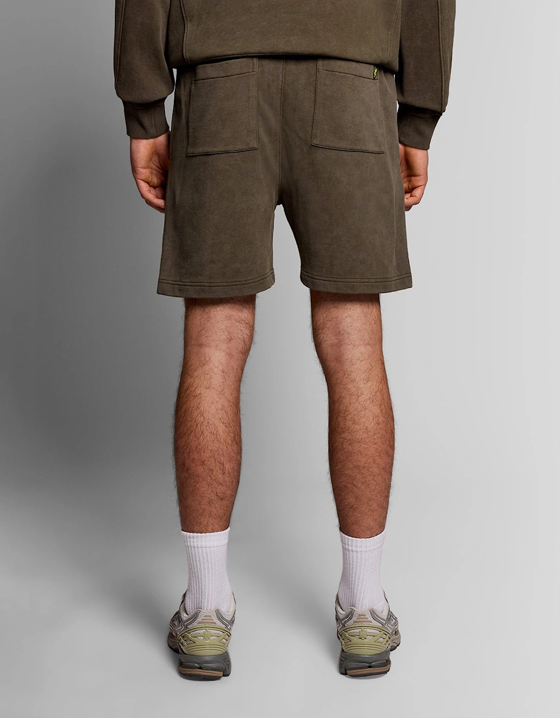 Heavy Wash Cotton Sweat Shorts