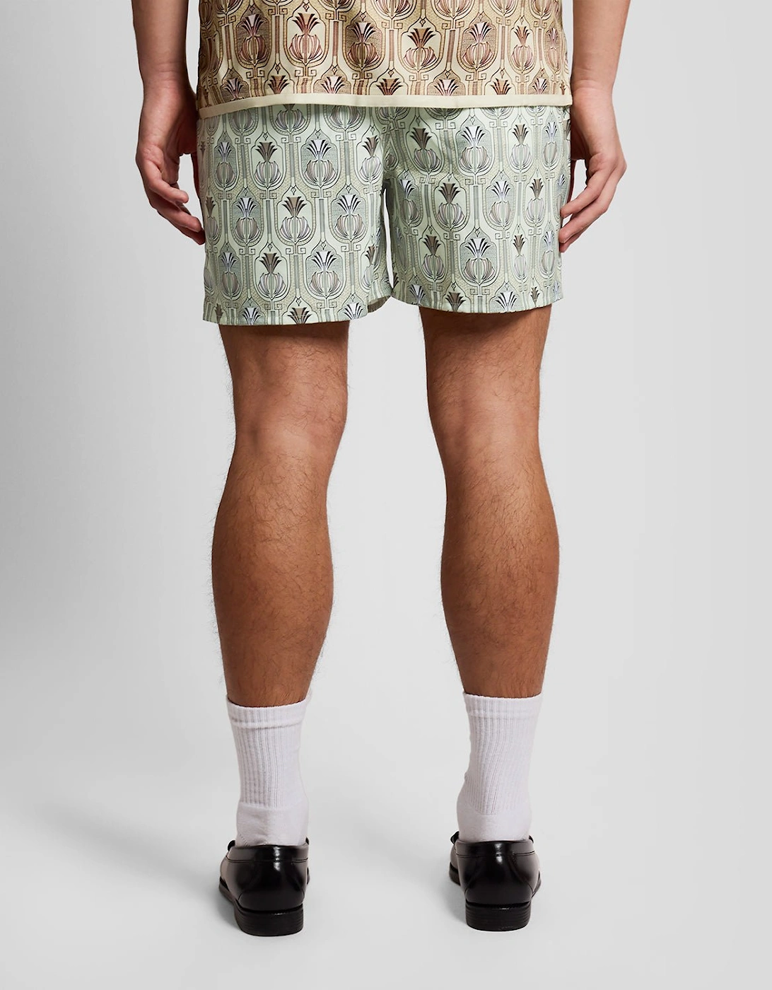 Botanical Print Swim Shorts