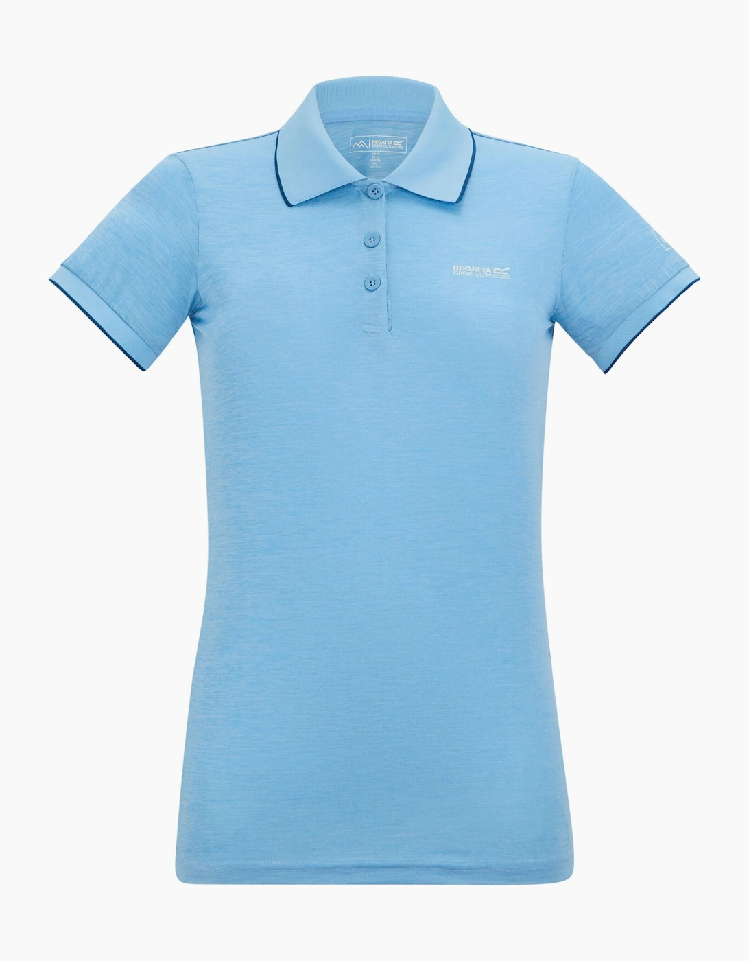 Regatta Womens/Ladies Remex II Polo Neck T-Shirt, 6 of 5