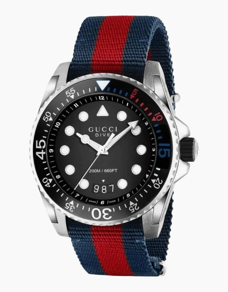 Gucci YA136210 Black Dial Men's Watch