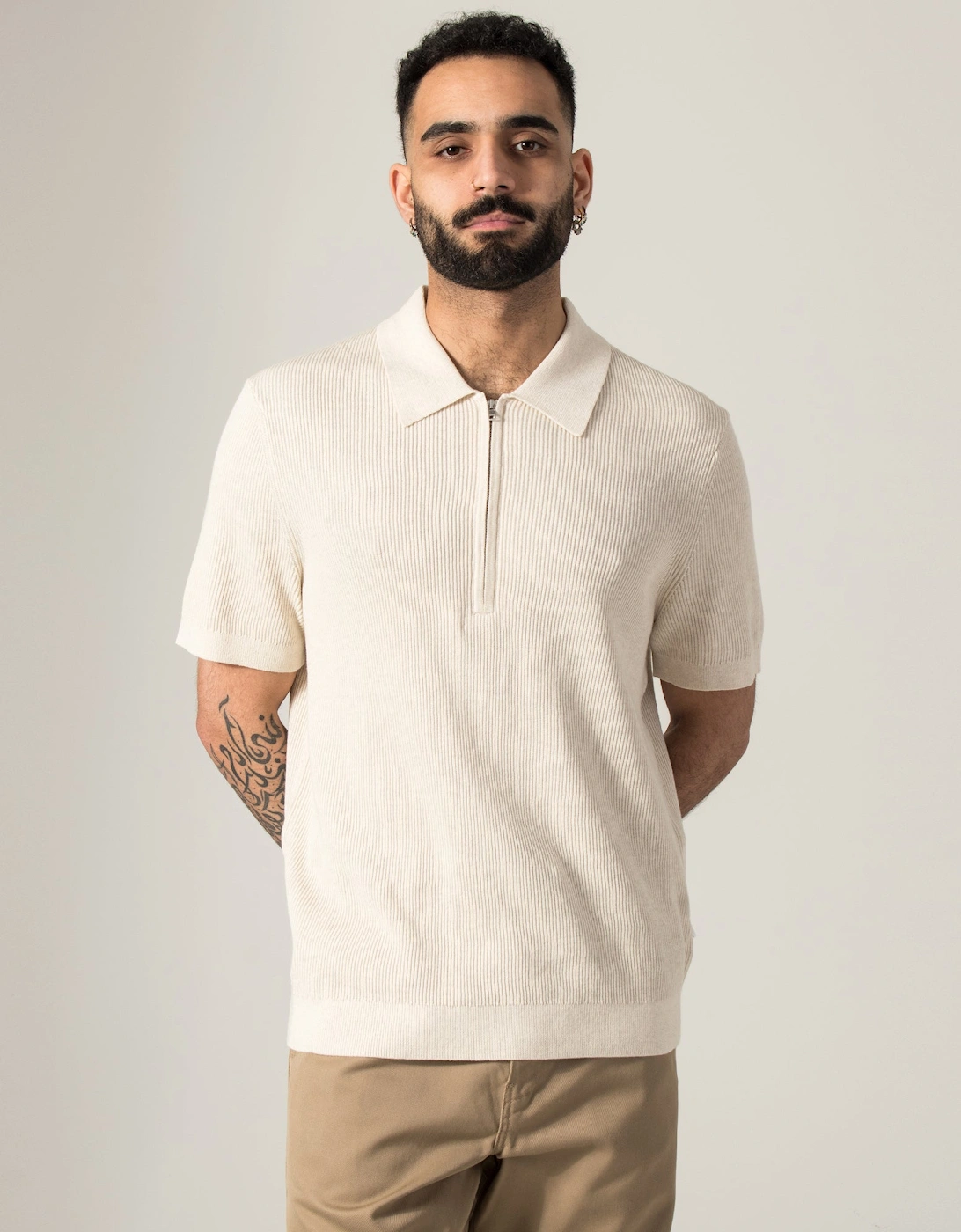 Hansie Half Zip Polo Shirt
