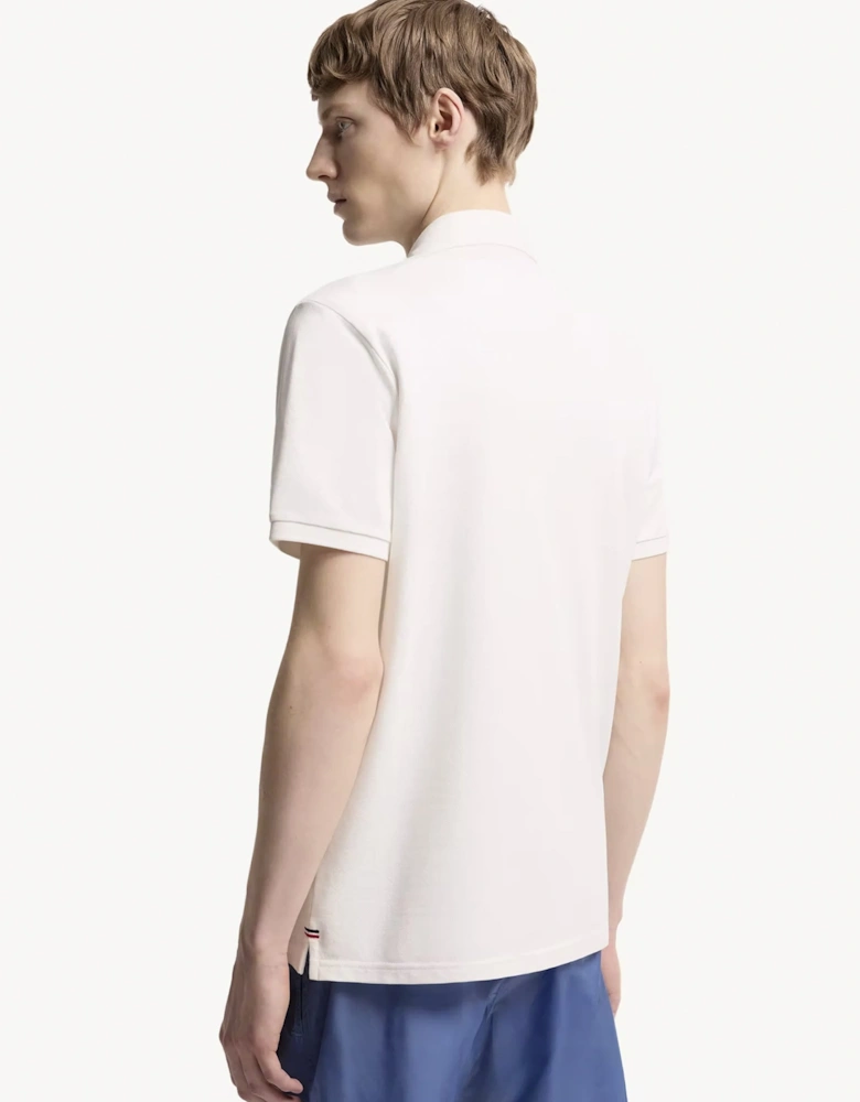 Triple Logo Polo White