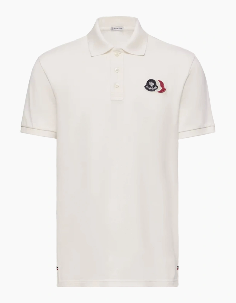 Triple Logo Polo White