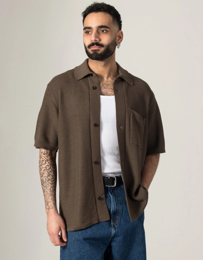 Fredensborg Short Sleeve Knitted Shirt