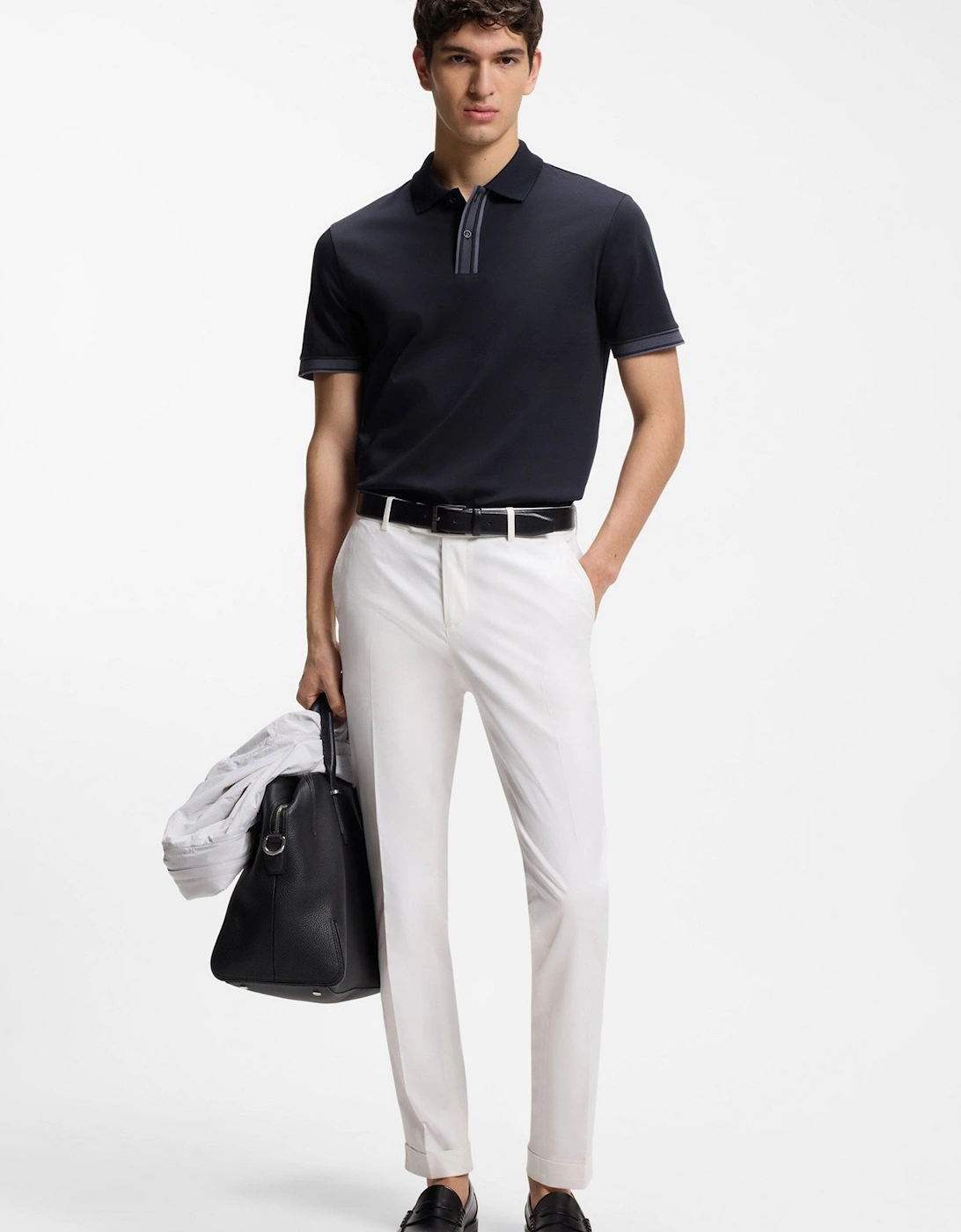 H Parlay 238 Polo Navy