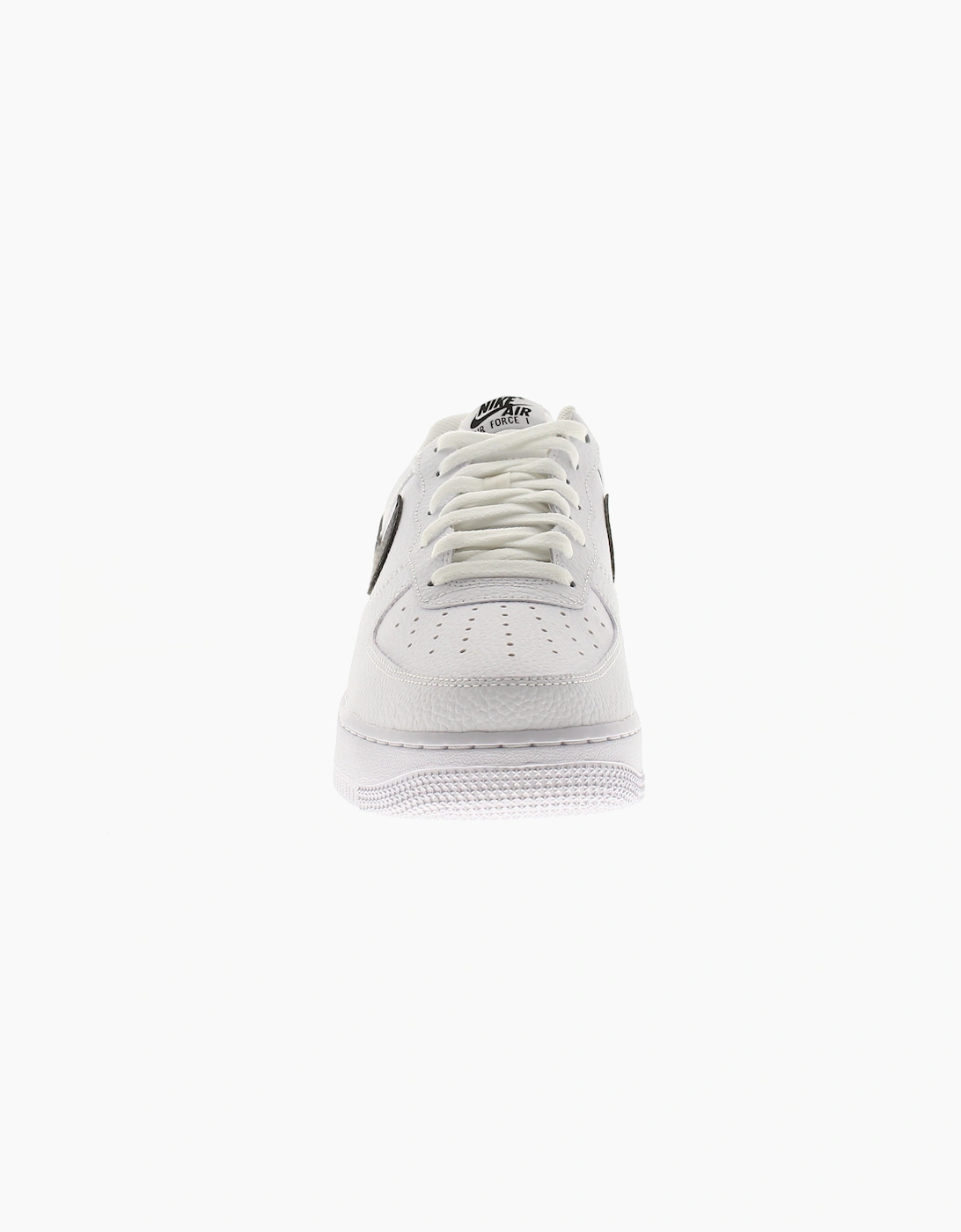 Nike Mens Trainers air force 1 07 an21 Leather Lace Up white black UK Size